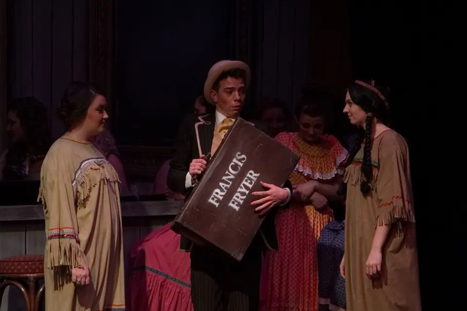 Willenhall Musical Theatre Company's 2013 production of Calamity Jane. Photograph 75 of 98.