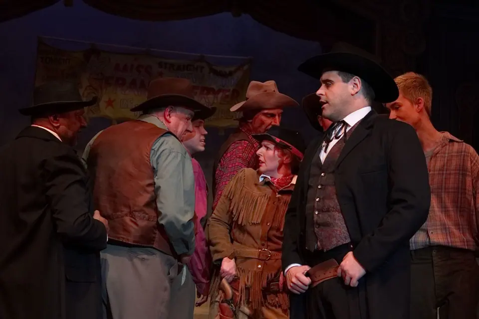 Willenhall Musical Theatre Company's 2013 production of Calamity Jane. Photograph 76 of 98.
