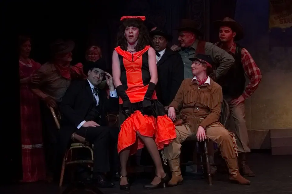 Willenhall Musical Theatre Company's 2013 production of Calamity Jane. Photograph 80 of 98.