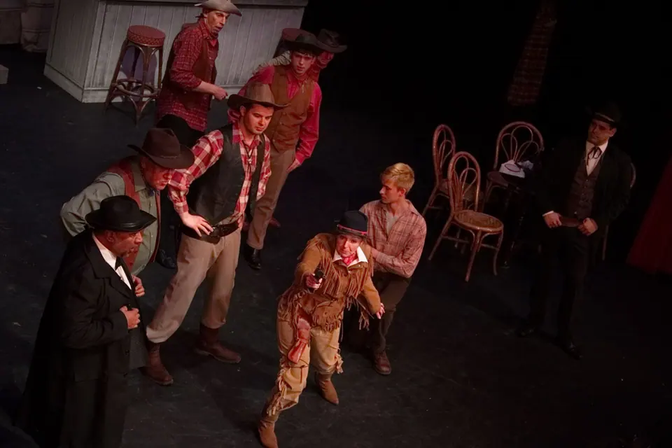 Willenhall Musical Theatre Company's 2013 production of Calamity Jane. Photograph 81 of 98.