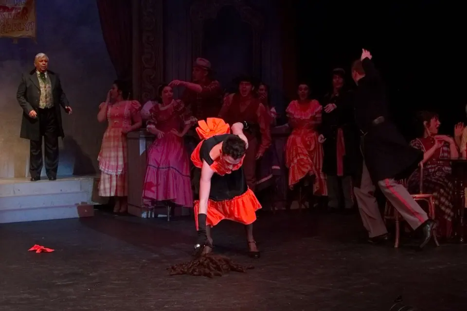 Willenhall Musical Theatre Company's 2013 production of Calamity Jane. Photograph 84 of 98.