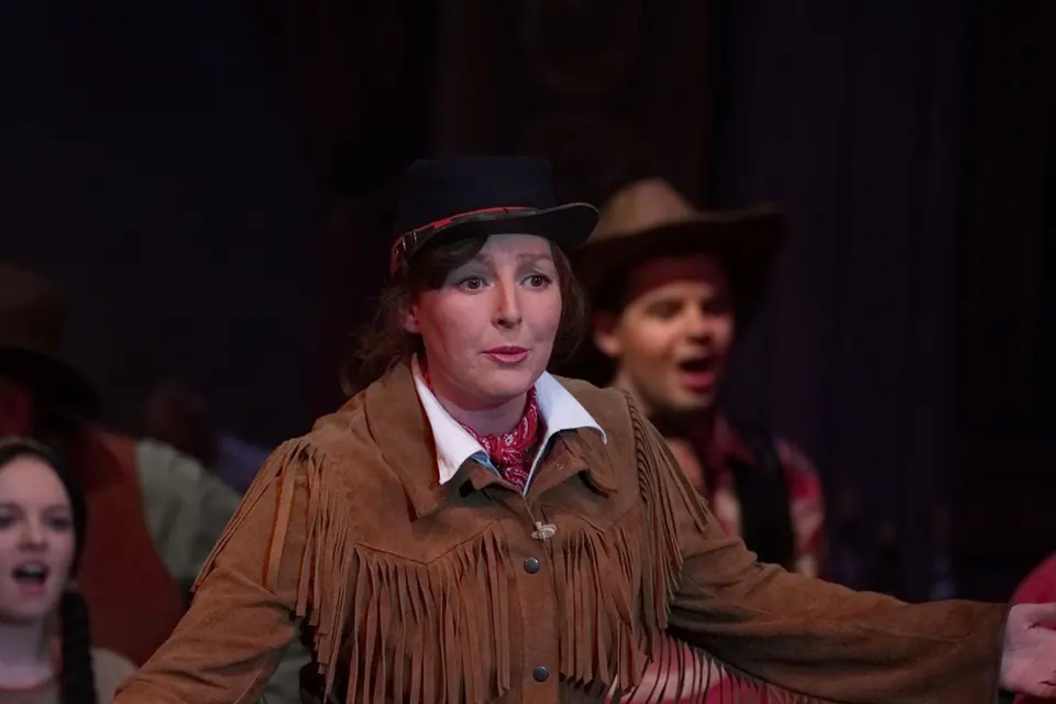 Willenhall Musical Theatre Company's 2013 production of Calamity Jane. Photograph 85 of 98.
