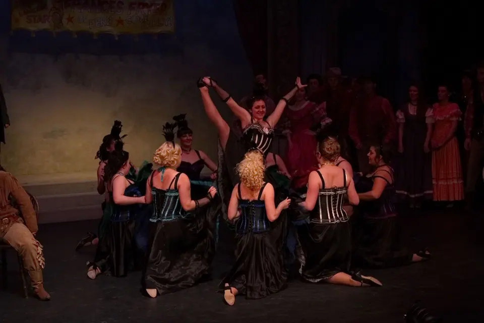 Willenhall Musical Theatre Company's 2013 production of Calamity Jane. Photograph 86 of 98.