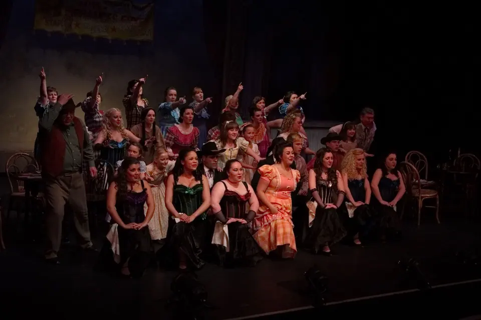 Willenhall Musical Theatre Company's 2013 production of Calamity Jane. Photograph 87 of 98.