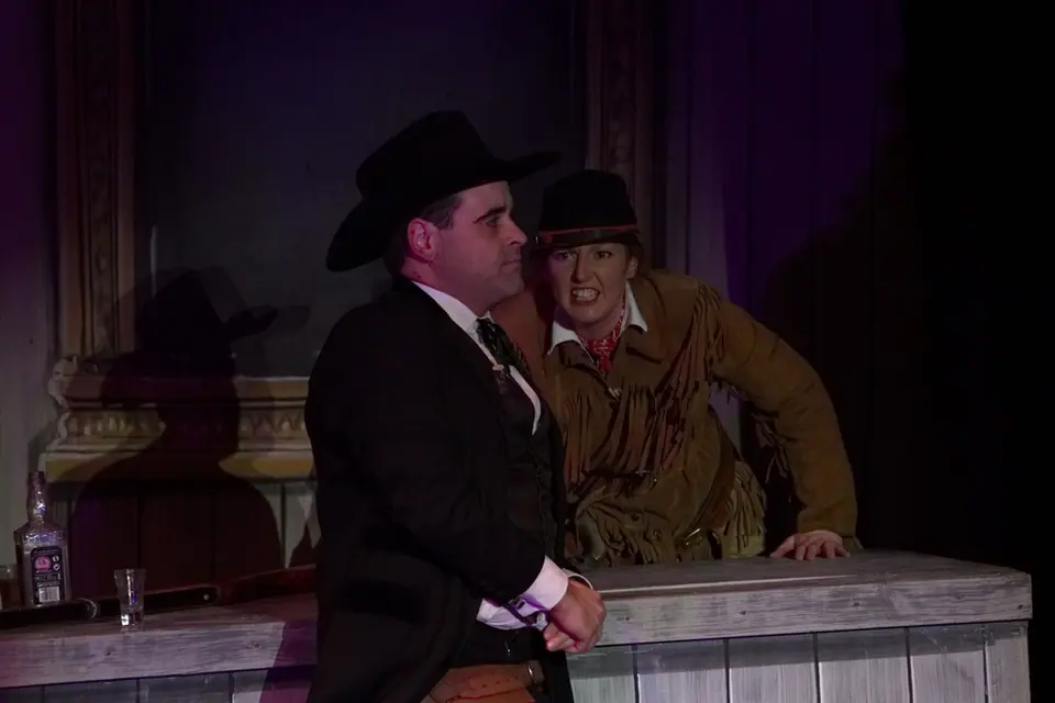 Willenhall Musical Theatre Company's 2013 production of Calamity Jane. Photograph 90 of 98.