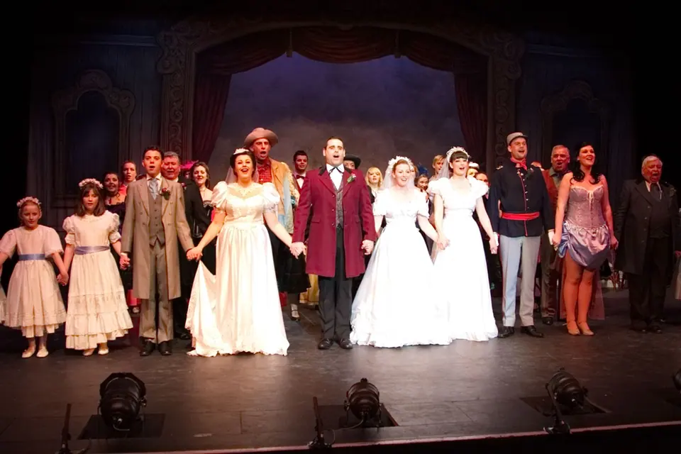 Willenhall Musical Theatre Company's 2013 production of Calamity Jane. Photograph 13 of 30.