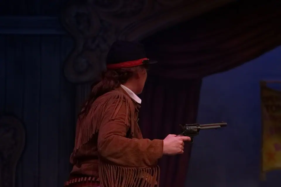 Willenhall Musical Theatre Company's 2013 production of Calamity Jane. Photograph 97 of 98.