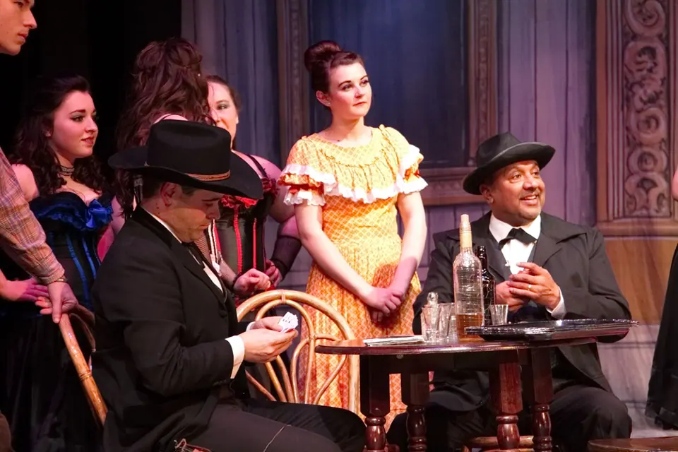 Willenhall Musical Theatre Company's 2013 production of Calamity Jane. Photograph 16 of 30.