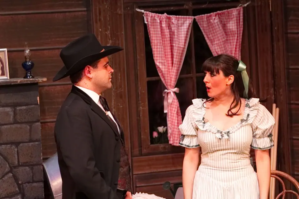 Willenhall Musical Theatre Company's 2013 production of Calamity Jane. Photograph 21 of 30.