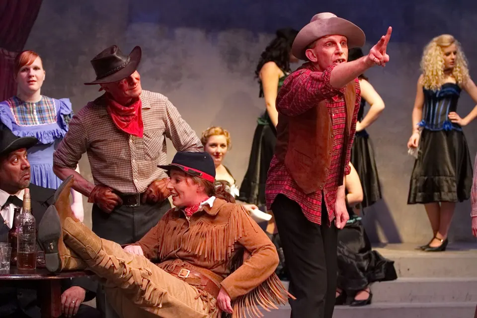 Willenhall Musical Theatre Company's 2013 production of Calamity Jane. Photograph 22 of 30.