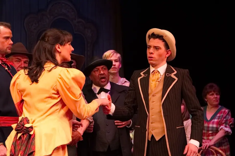 Willenhall Musical Theatre Company's 2013 production of Calamity Jane. Photograph 24 of 30.