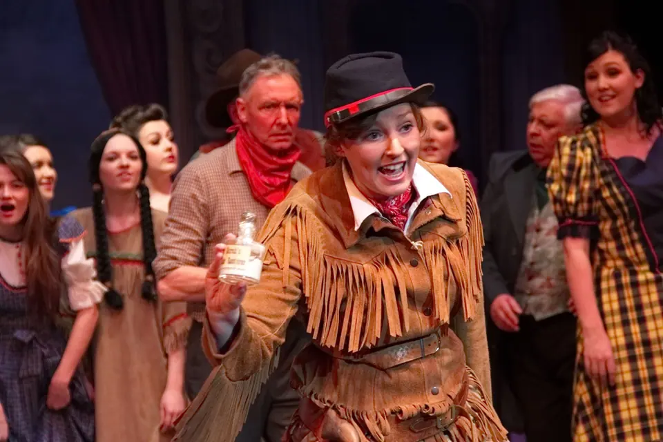 Willenhall Musical Theatre Company's 2013 production of Calamity Jane. Photograph 25 of 30.