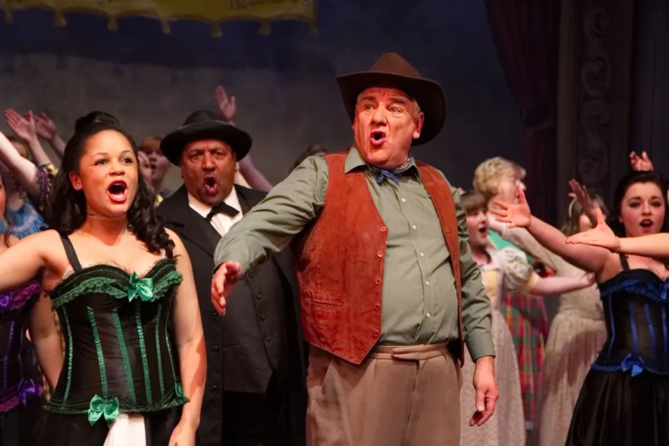 Willenhall Musical Theatre Company's 2013 production of Calamity Jane. Photograph 29 of 30.