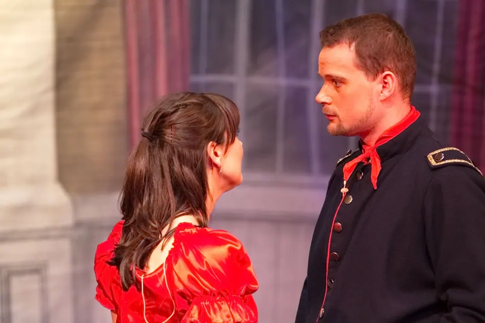 Willenhall Musical Theatre Company's 2013 production of Calamity Jane. Photograph 23 of 98.