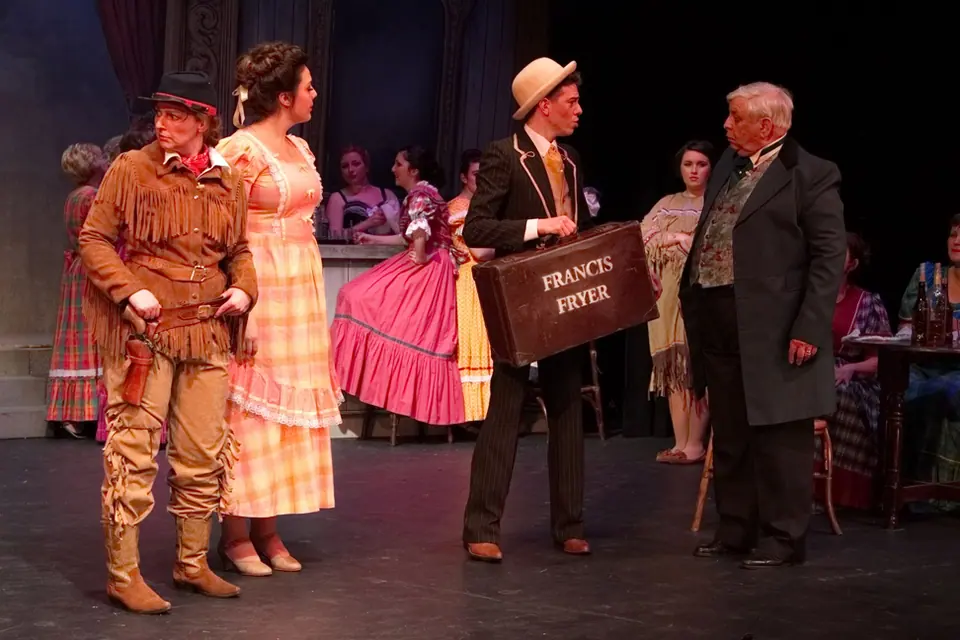 Willenhall Musical Theatre Company's 2013 production of Calamity Jane. Photograph 31 of 98.