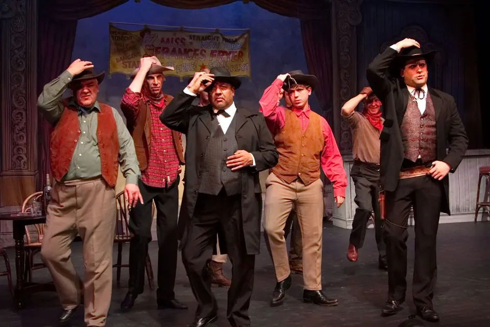 Willenhall Musical Theatre Company's 2013 production of Calamity Jane. Photograph 32 of 98.