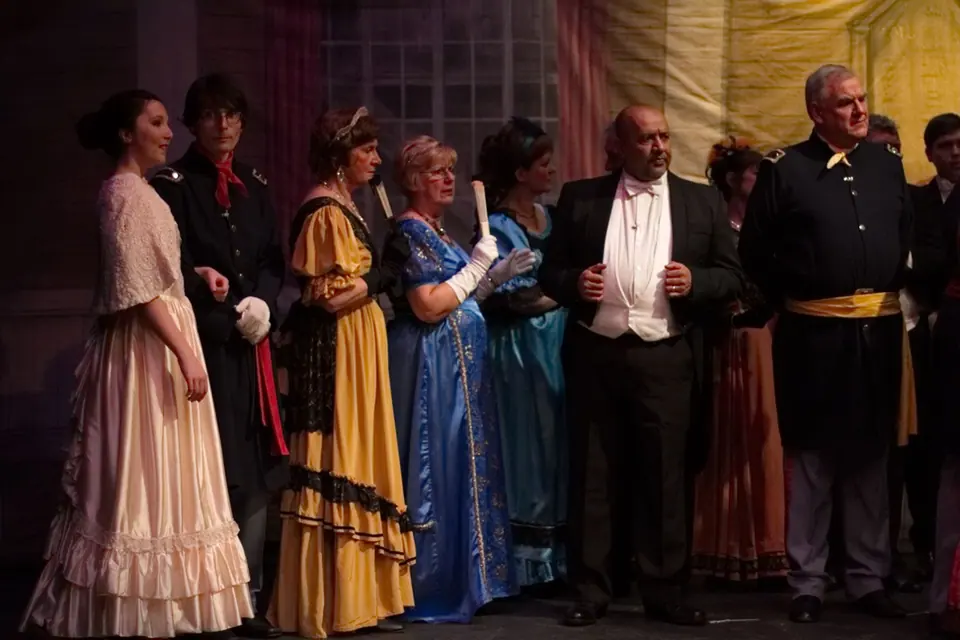 Willenhall Musical Theatre Company's 2013 production of Calamity Jane. Photograph 33 of 98.