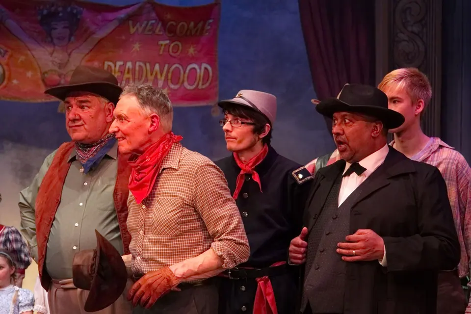 Willenhall Musical Theatre Company's 2013 production of Calamity Jane. Photograph 34 of 98.