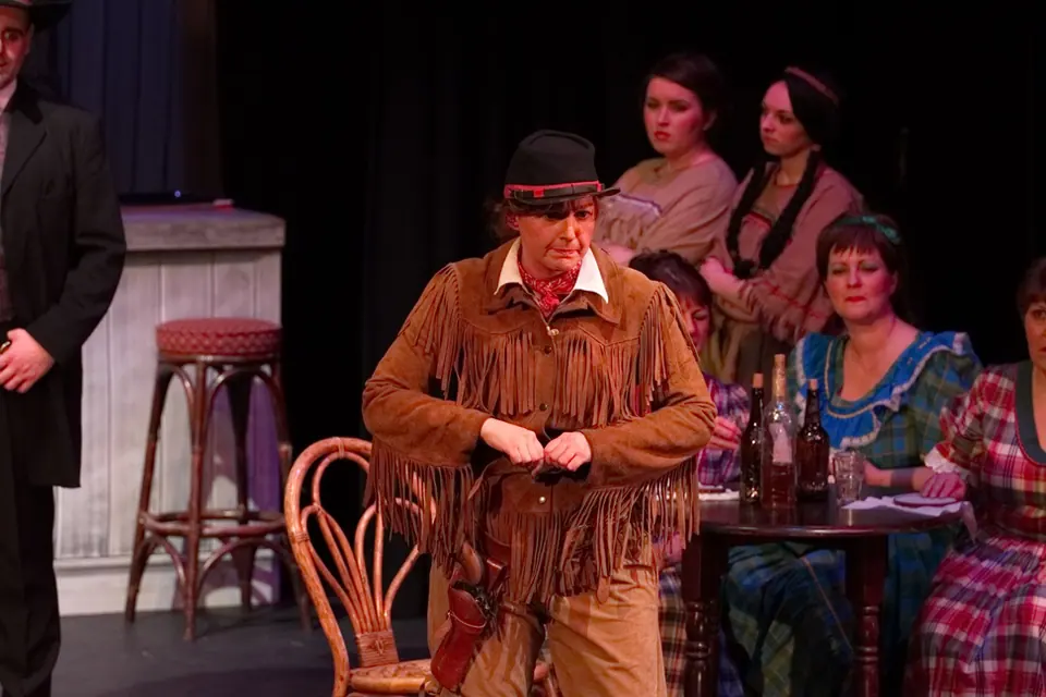 Willenhall Musical Theatre Company's 2013 production of Calamity Jane. Photograph 37 of 98.