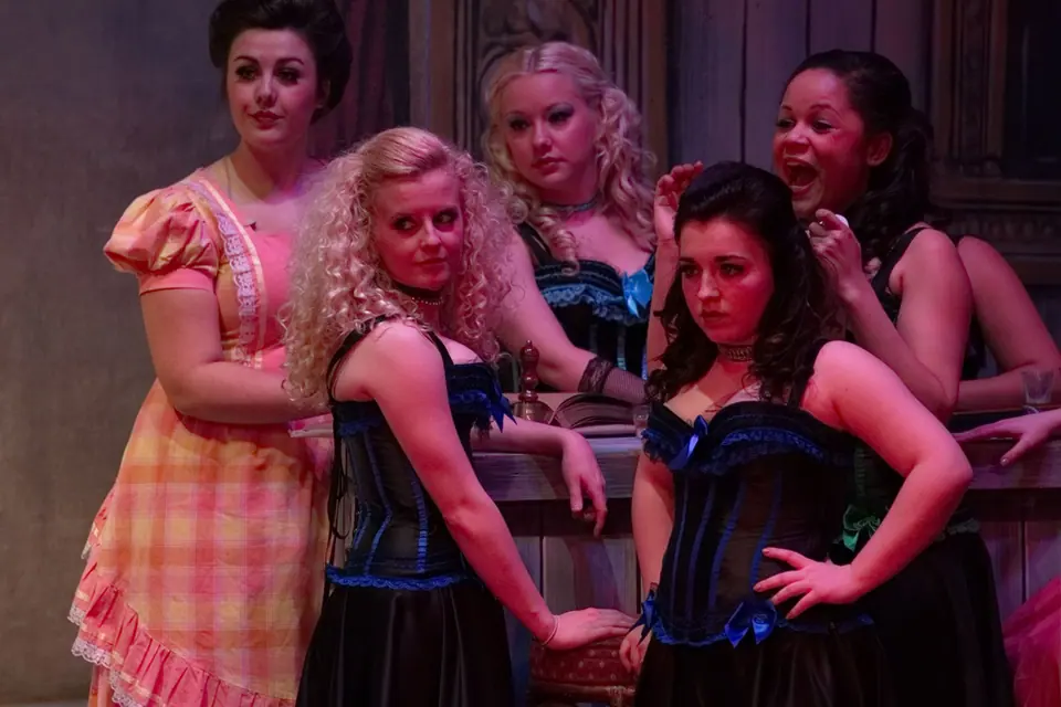 Willenhall Musical Theatre Company's 2013 production of Calamity Jane. Photograph 40 of 98.