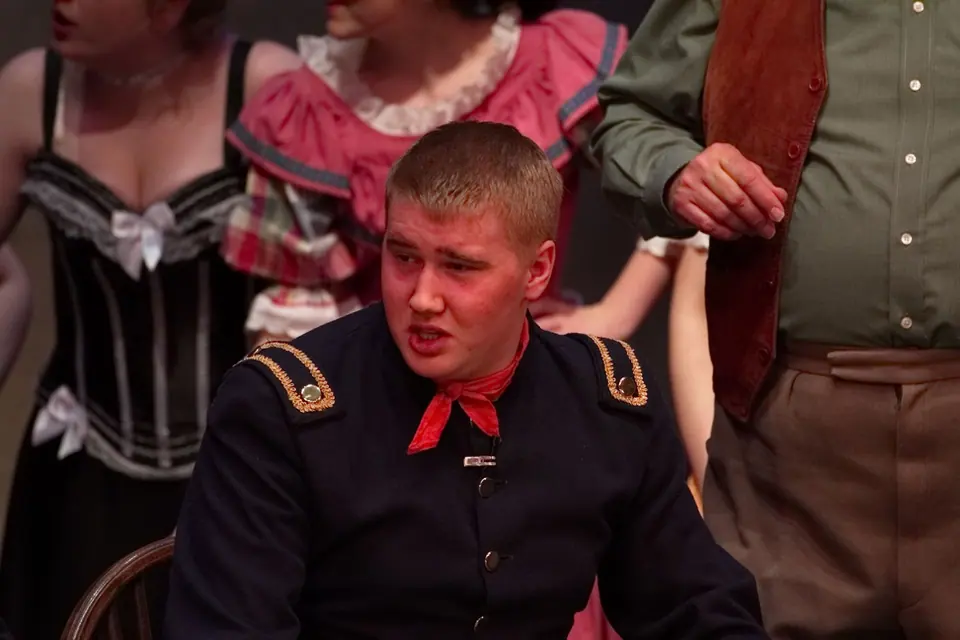 Willenhall Musical Theatre Company's 2013 production of Calamity Jane. Photograph 45 of 98.