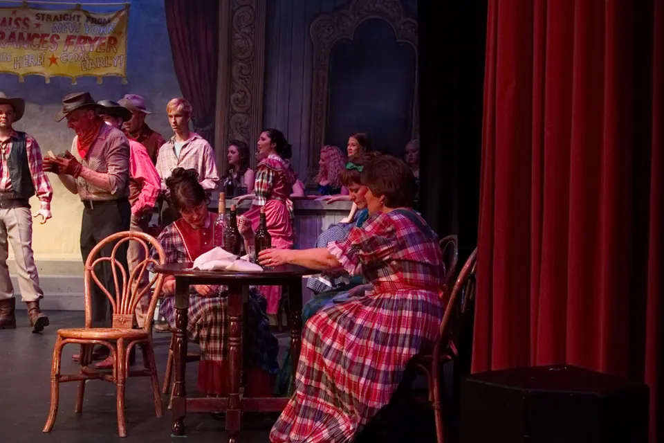Willenhall Musical Theatre Company's 2013 production of Calamity Jane. Photograph 46 of 98.