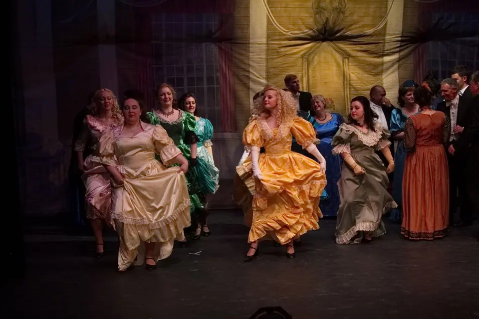 Willenhall Musical Theatre Company's 2013 production of Calamity Jane. Photograph 49 of 98.