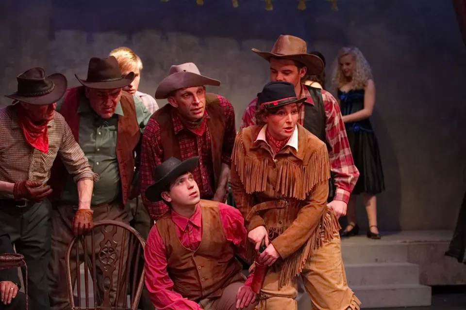 Willenhall Musical Theatre Company's 2013 production of Calamity Jane. Photograph 50 of 98.