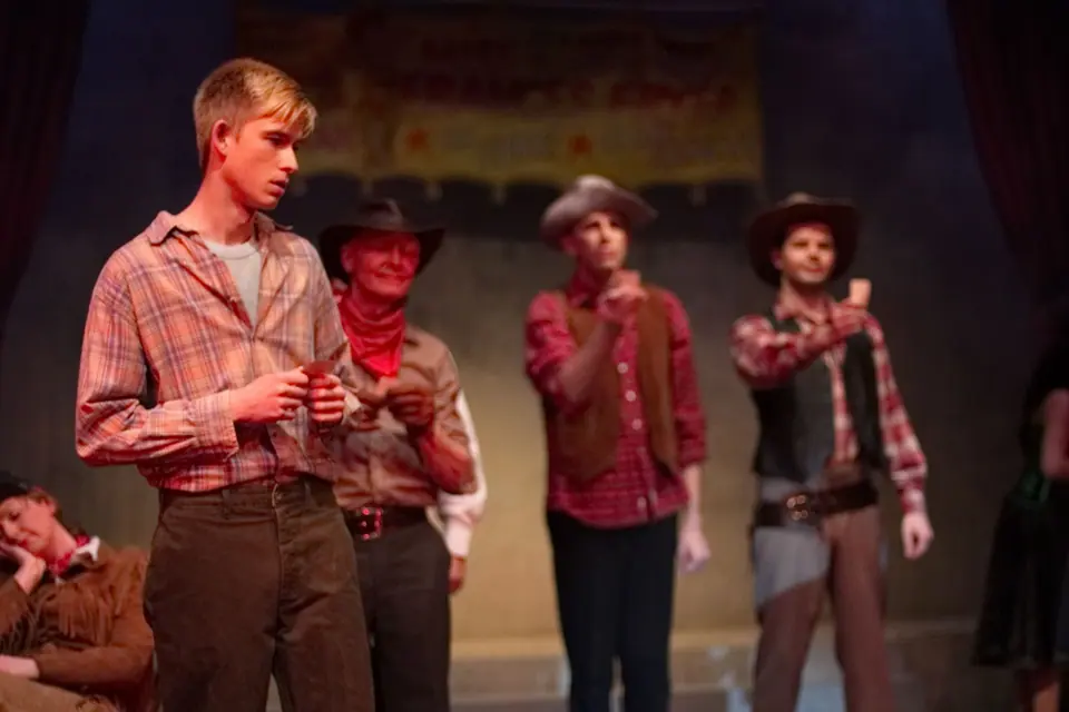 Willenhall Musical Theatre Company's 2013 production of Calamity Jane. Photograph 51 of 98.