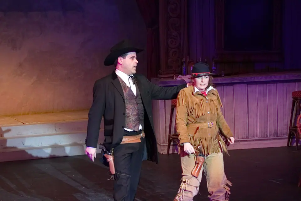 Willenhall Musical Theatre Company's 2013 production of Calamity Jane. Photograph 53 of 98.