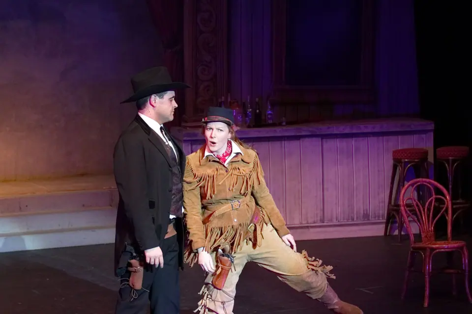 Willenhall Musical Theatre Company's 2013 production of Calamity Jane. Photograph 55 of 98.