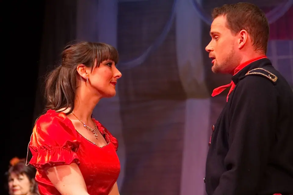 Willenhall Musical Theatre Company's 2013 production of Calamity Jane. Photograph 58 of 98.