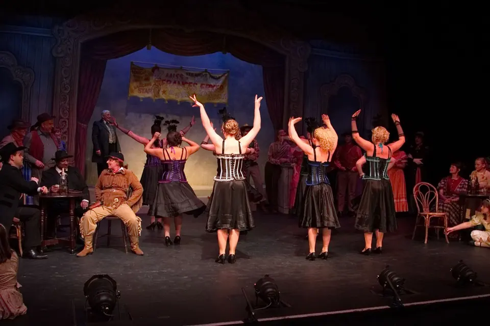 Willenhall Musical Theatre Company's 2013 production of Calamity Jane. Photograph 64 of 98.