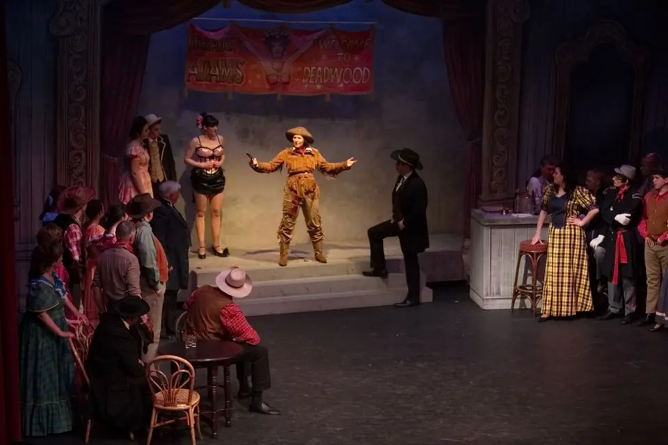 Willenhall Musical Theatre Company's 2013 production of Calamity Jane. Photograph 69 of 98.