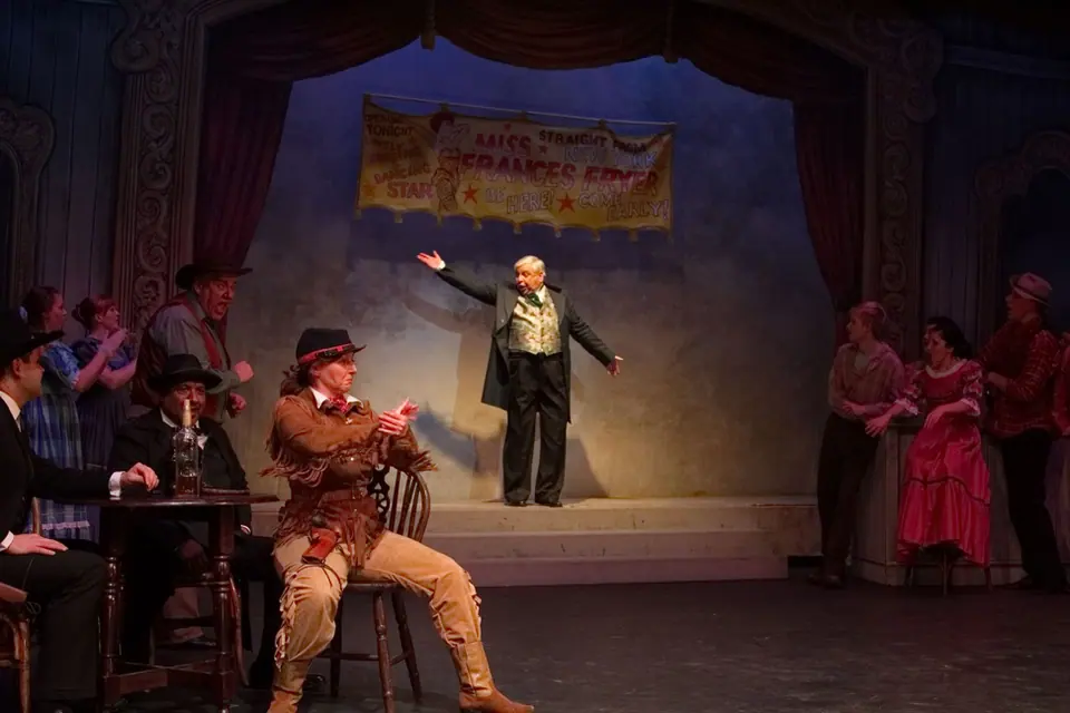 Willenhall Musical Theatre Company's 2013 production of Calamity Jane. Photograph 72 of 98.
