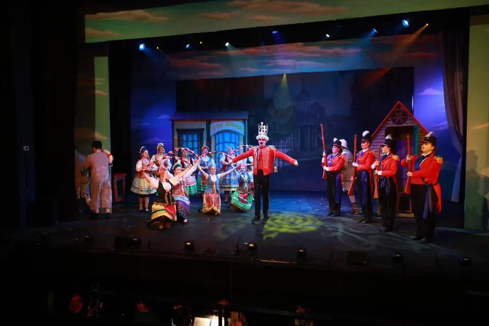 Willenhall Musical Theatre Company's 2026 production of Chitty Chitty Bang Bang at Dormston Mill Theatre, Sedgley. Photograph 73 of 163.