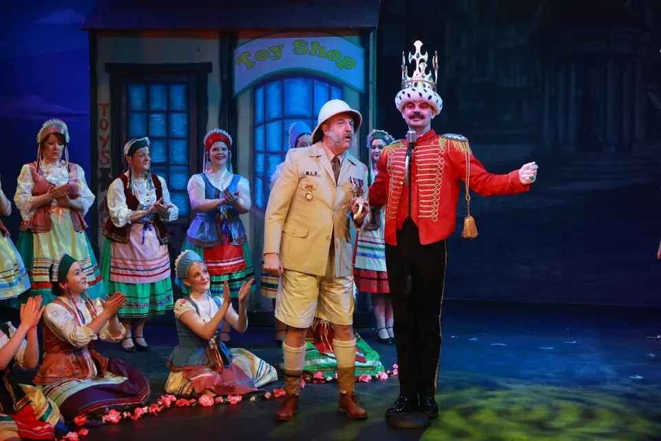 Willenhall Musical Theatre Company's 2026 production of Chitty Chitty Bang Bang at Dormston Mill Theatre, Sedgley. Photograph 75 of 163.