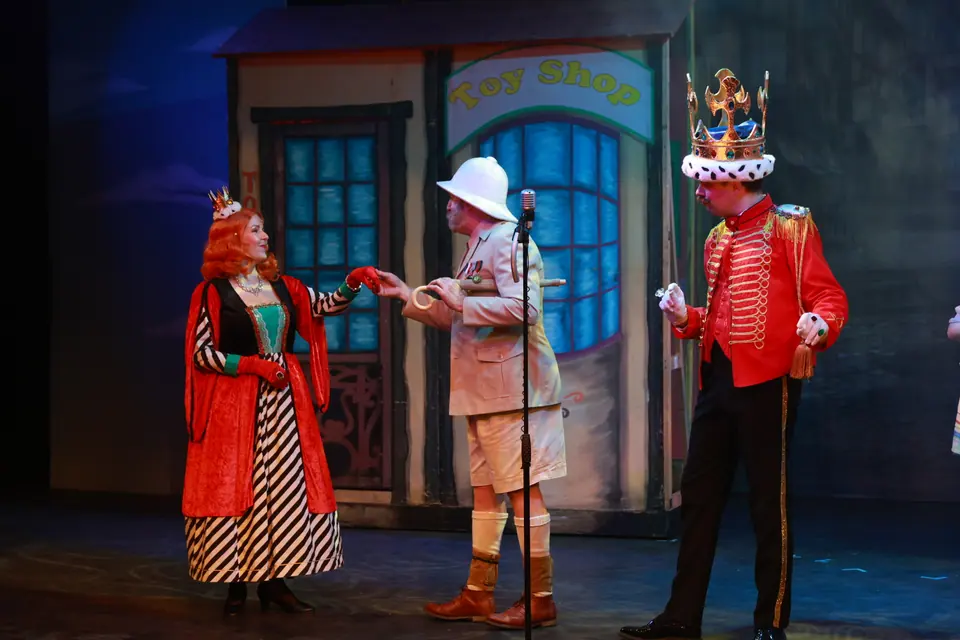 Willenhall Musical Theatre Company's 2026 production of Chitty Chitty Bang Bang at Dormston Mill Theatre, Sedgley. Photograph 80 of 163.
