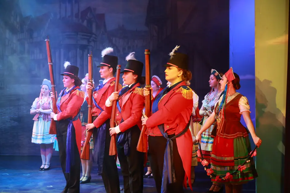 Willenhall Musical Theatre Company's 2026 production of Chitty Chitty Bang Bang at Dormston Mill Theatre, Sedgley. Photograph 81 of 163.