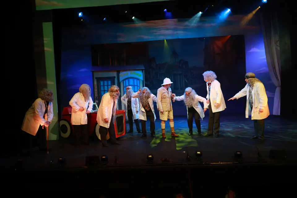 Willenhall Musical Theatre Company's 2026 production of Chitty Chitty Bang Bang at Dormston Mill Theatre, Sedgley. Photograph 86 of 163.
