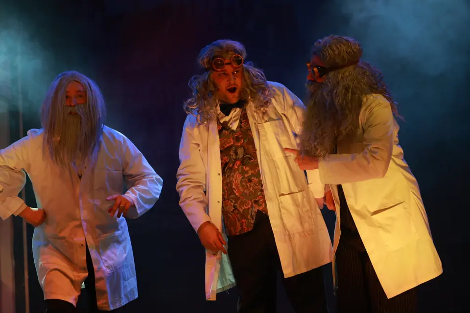 Willenhall Musical Theatre Company's 2026 production of Chitty Chitty Bang Bang at Dormston Mill Theatre, Sedgley. Photograph 88 of 163.