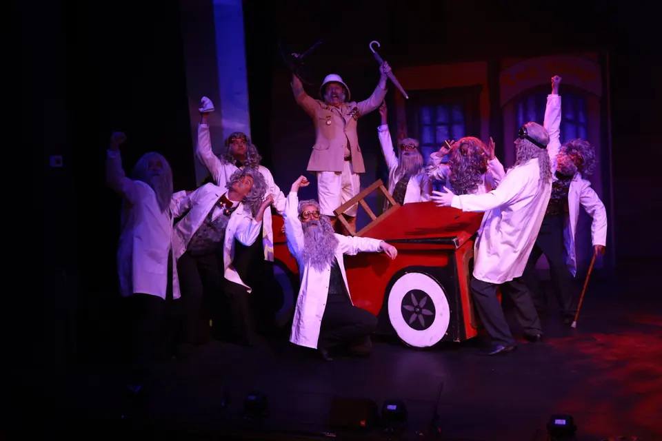 Willenhall Musical Theatre Company's 2026 production of Chitty Chitty Bang Bang at Dormston Mill Theatre, Sedgley. Photograph 94 of 163.