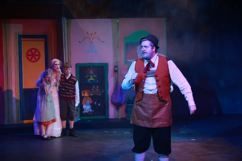 Willenhall Musical Theatre Company's 2026 production of Chitty Chitty Bang Bang at Dormston Mill Theatre, Sedgley. Photograph 96 of 163.