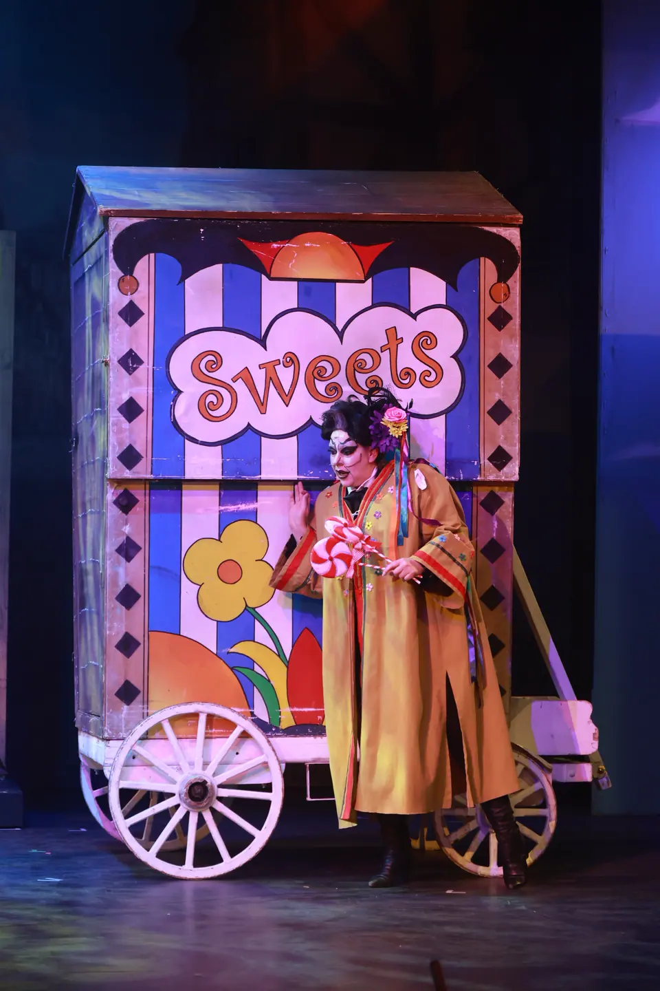 Willenhall Musical Theatre Company's 2026 production of Chitty Chitty Bang Bang at Dormston Mill Theatre, Sedgley. Photograph 108 of 163.