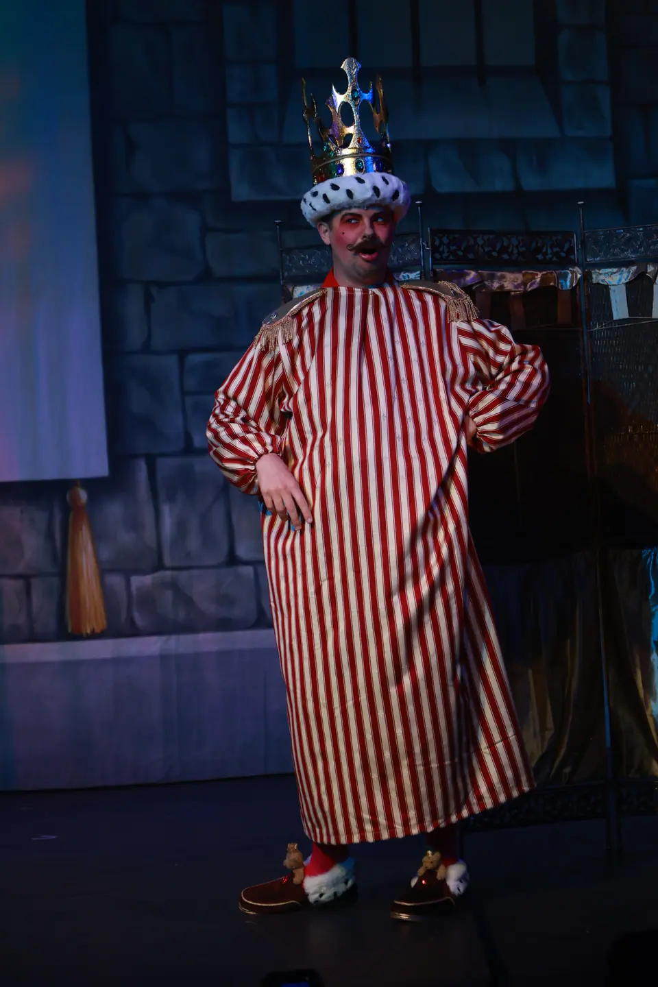 Willenhall Musical Theatre Company's 2026 production of Chitty Chitty Bang Bang at Dormston Mill Theatre, Sedgley. Photograph 110 of 163.