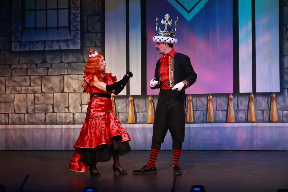 Willenhall Musical Theatre Company's 2026 production of Chitty Chitty Bang Bang at Dormston Mill Theatre, Sedgley. Photograph 117 of 163.