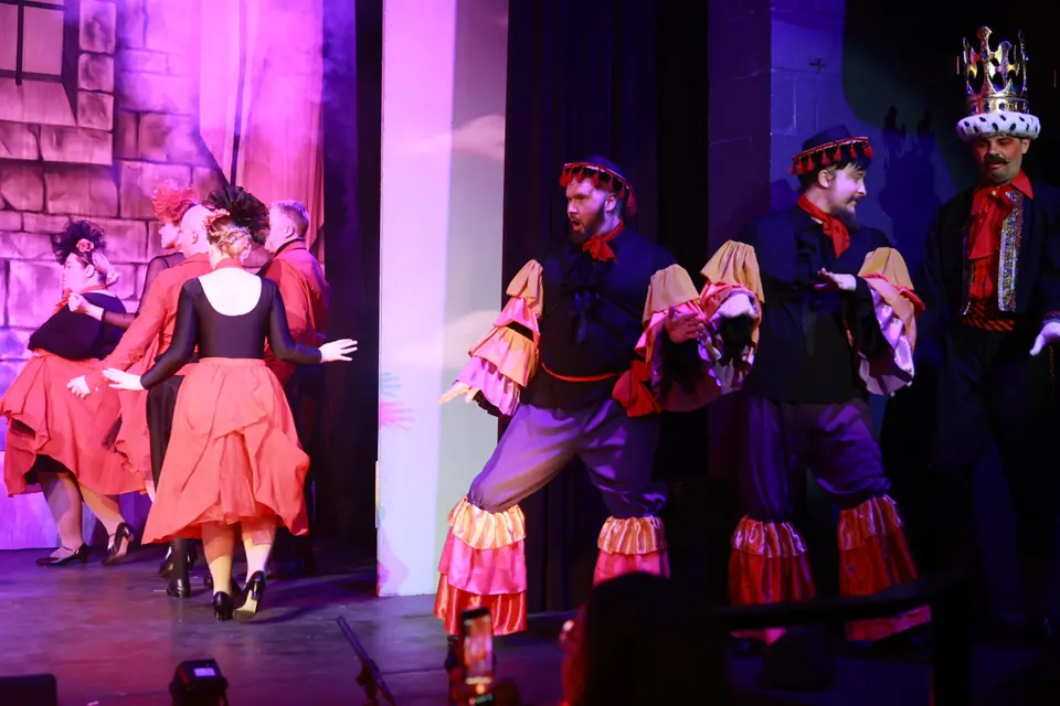 Willenhall Musical Theatre Company's 2026 production of Chitty Chitty Bang Bang at Dormston Mill Theatre, Sedgley. Photograph 124 of 163.