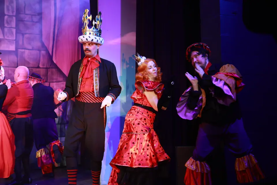 Willenhall Musical Theatre Company's 2026 production of Chitty Chitty Bang Bang at Dormston Mill Theatre, Sedgley. Photograph 127 of 163.