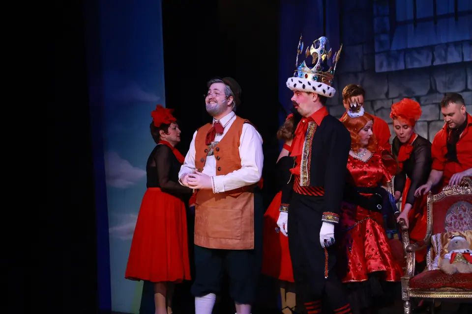 Willenhall Musical Theatre Company's 2026 production of Chitty Chitty Bang Bang at Dormston Mill Theatre, Sedgley. Photograph 143 of 163.