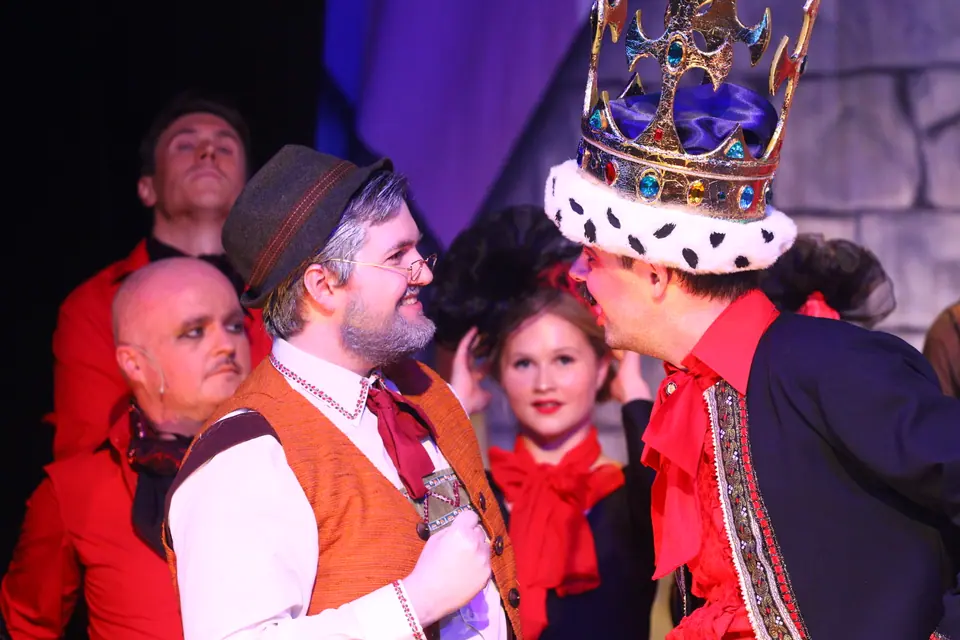Willenhall Musical Theatre Company's 2026 production of Chitty Chitty Bang Bang at Dormston Mill Theatre, Sedgley. Photograph 144 of 163.